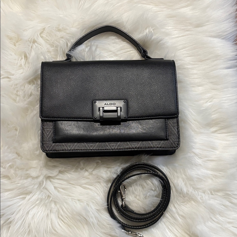 Aldo Elegant Black Satchel